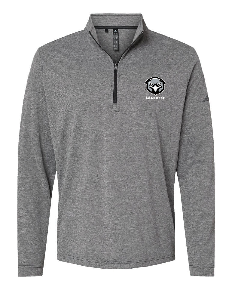 ADIDAS Quarter Zip with School Emblem