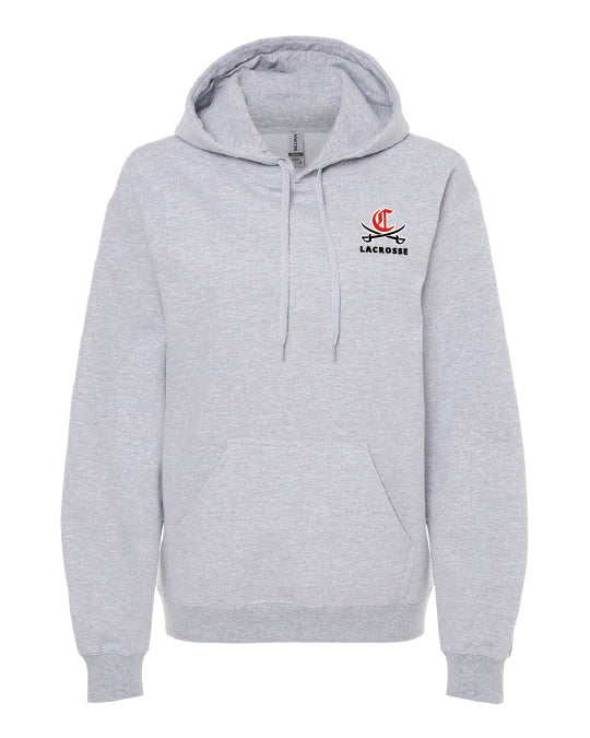 School Emblem Lacrosse Sweatshirt
